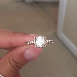 Rose Gold Pandora Ring Size: 5